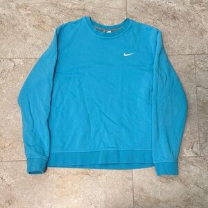 Nike Men's Vibrant Blue Crewneck Sweater